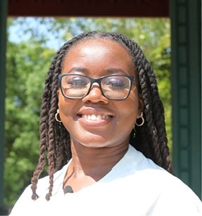 Happy young woman in sun